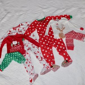 Girls Christmas PJ bundle 3T